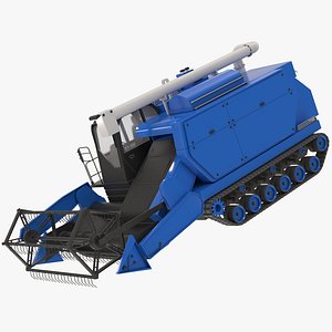 3D Combine Harvester