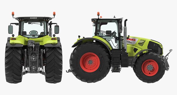 3D tractor claas axion 800 model - TurboSquid 1368310