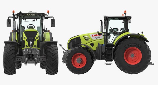 3D tractor claas axion 800 model - TurboSquid 1368310