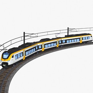 siemens mireo bwegt db class 463 - electric passenger train 3D model