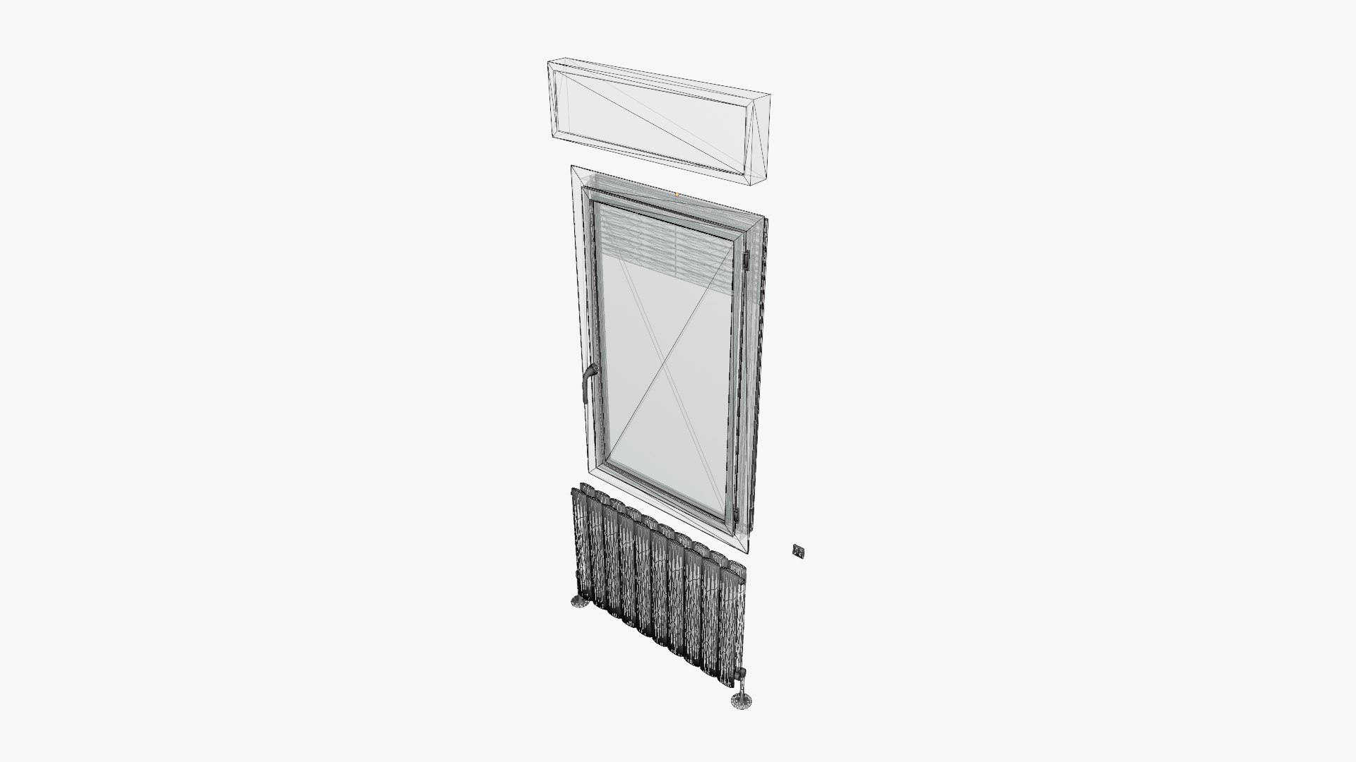 Parametric Modern Window 3D - TurboSquid 2280011