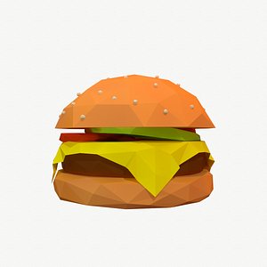 Hamburger - lowpoly