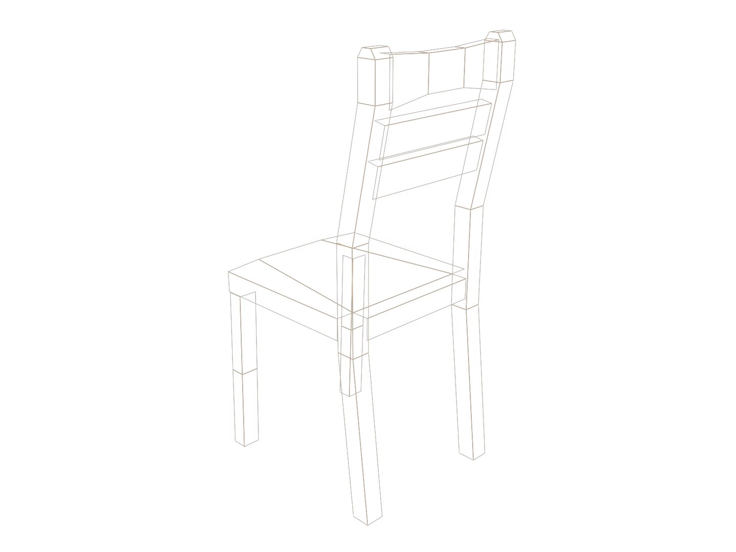 free awesome chair 3d model