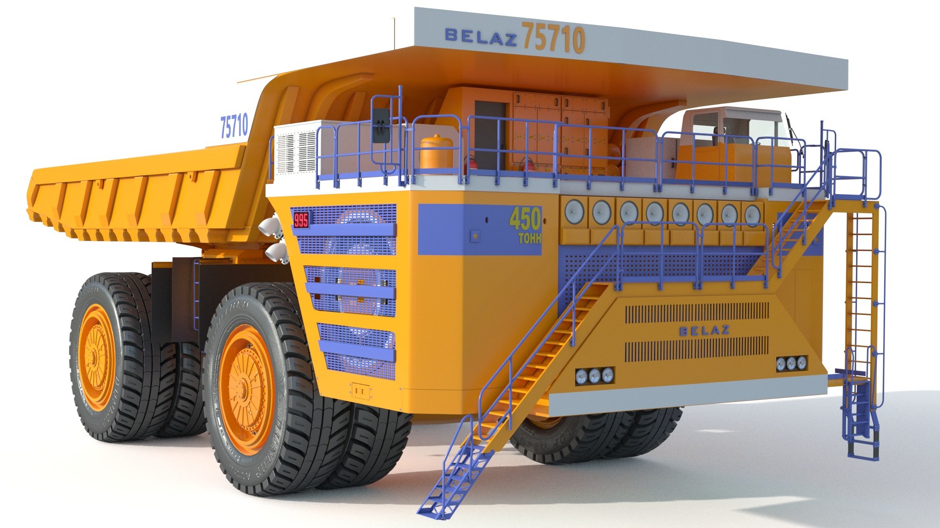 Belaz 75710 Mining Truck 3D Model - TurboSquid 2401801