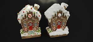 CHRISTMAS CANDY HOUSE 2020 3D model