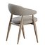 Accoudoir de fauteuil en velours de Potocco