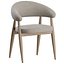 Accoudoir de fauteuil en velours de Potocco