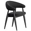 Accoudoir de fauteuil en velours de Potocco