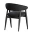 Accoudoir de fauteuil en velours de Potocco