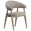 Accoudoir de fauteuil en velours de Potocco