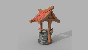 Stylized Water Well