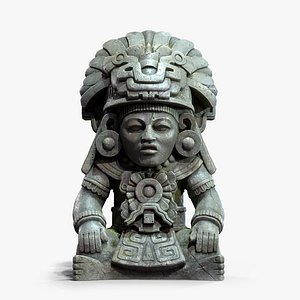 Statue Aztec Cocojo God