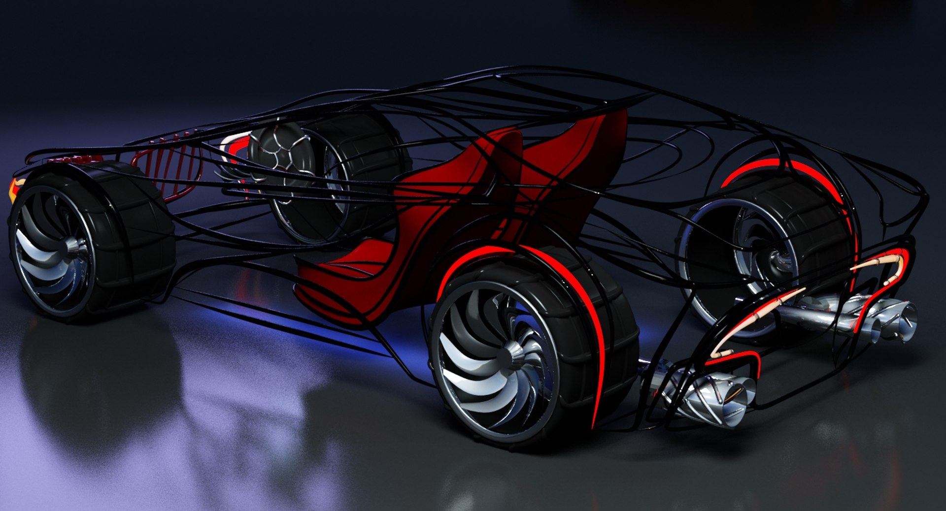 Concept Car 3D Model - TurboSquid 1229452