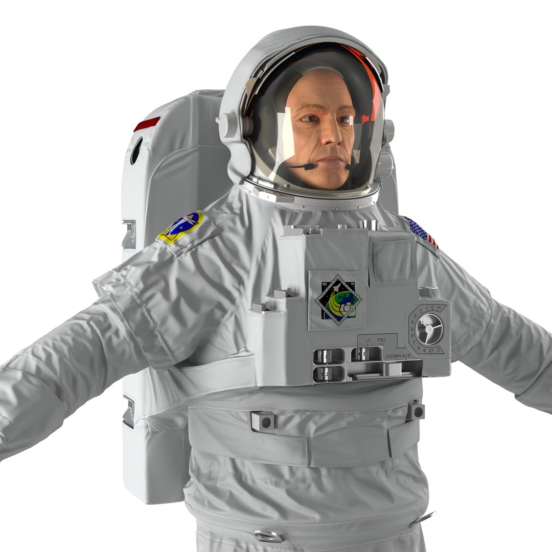 astronaut nasa extravehicular mobility 3ds