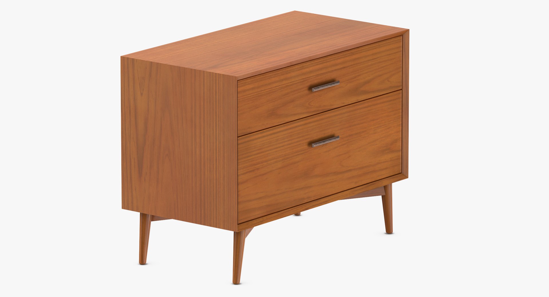 Century Modern Filing Cabinet Model - TurboSquid 1253631