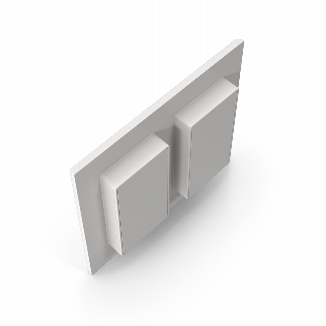 Light Switch USB And Socket Outlet 3D model TurboSquid 1893117