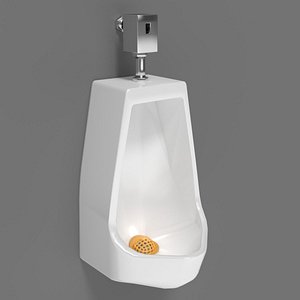 urinal restrooms 3d 3ds