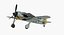 3d max german wwii fighter aircraft