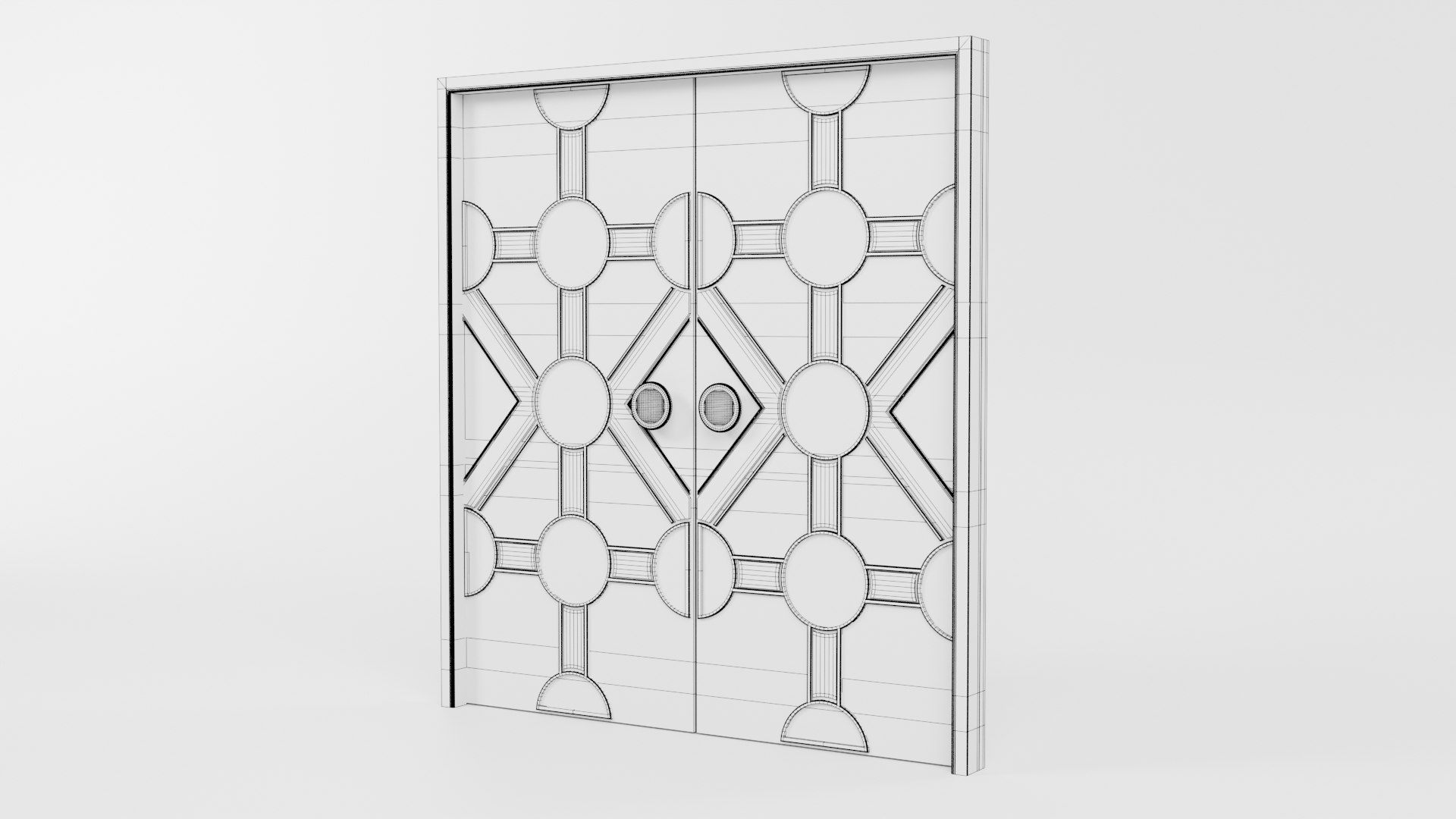 3D Door Model 12 Model - TurboSquid 2418554