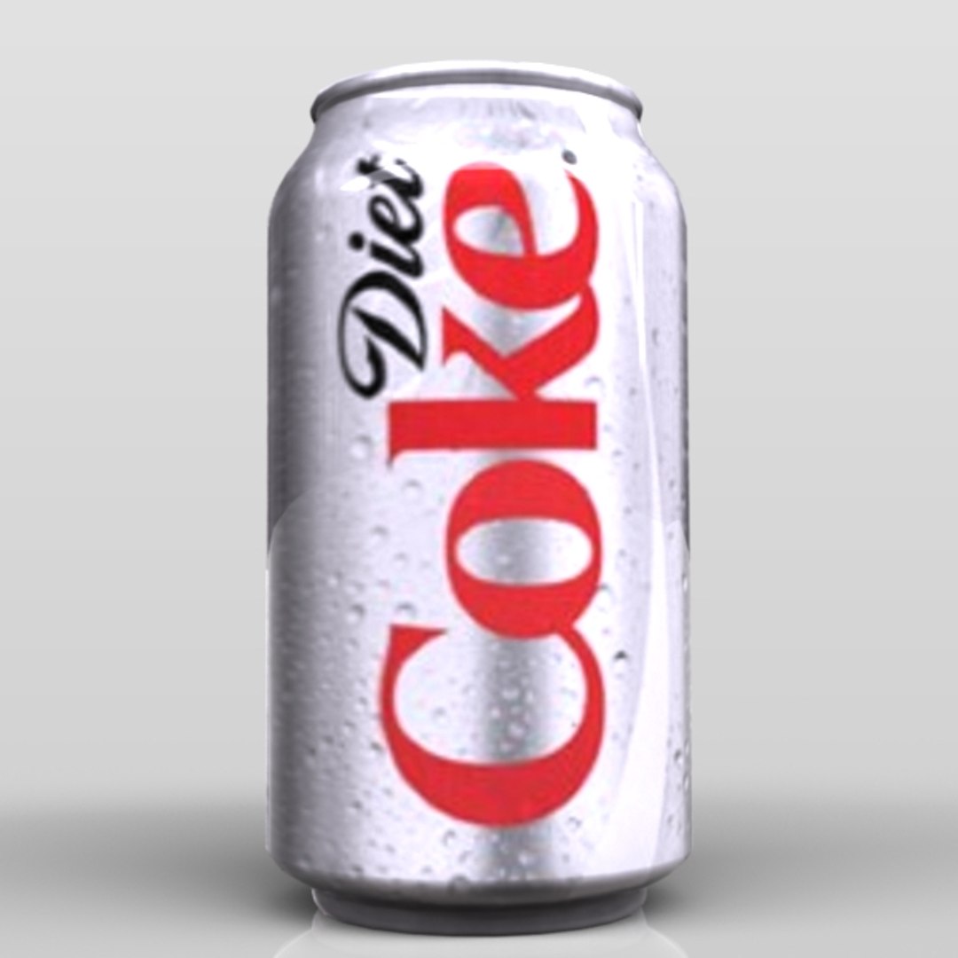 Cock Soft Drink 3d Model