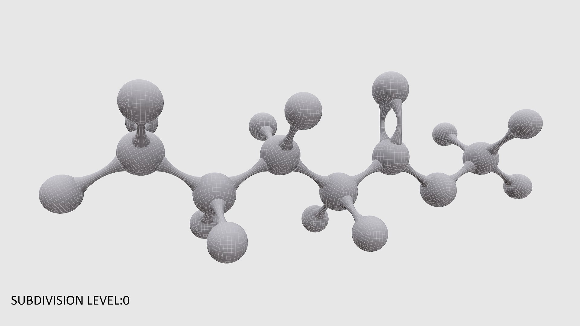 3d Methyl Pentanoate Molecule With Pbr 4k 8k Turbosquid 1944706