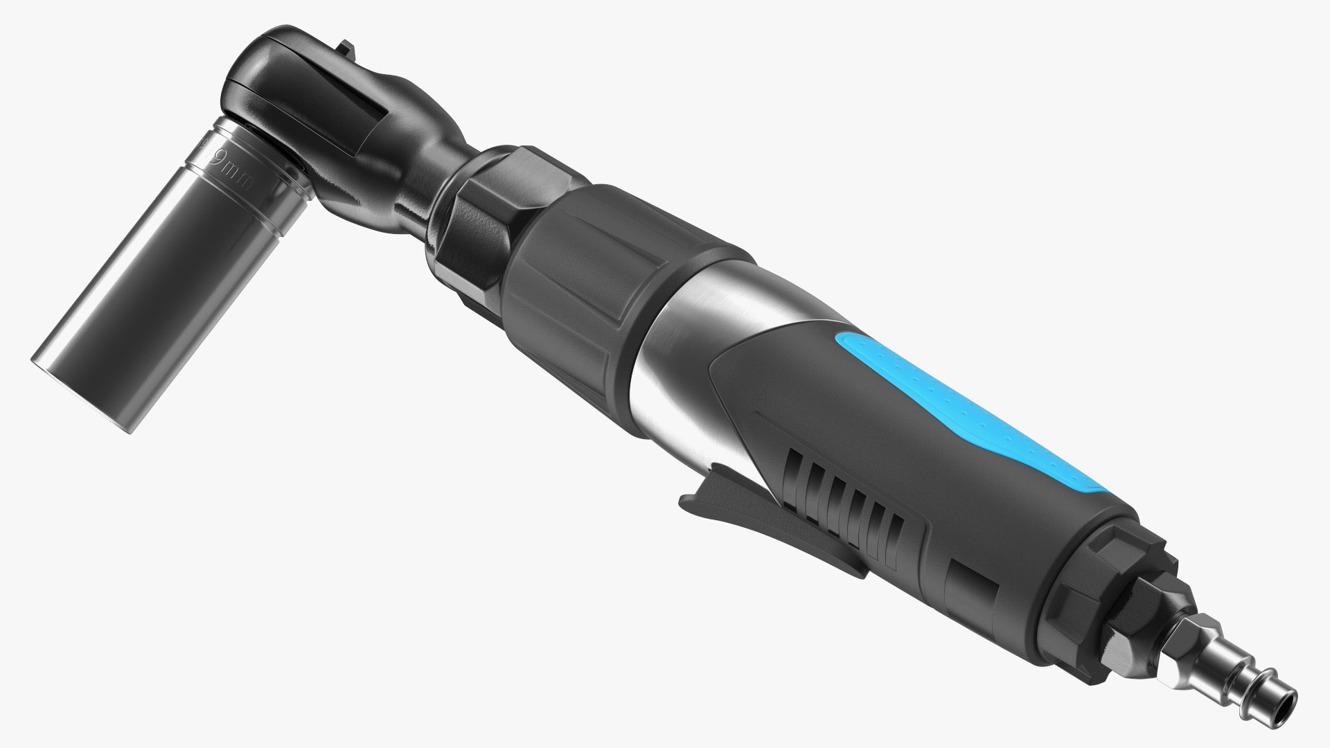Pneumatic Wrench 3D model preview