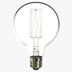 Light bulb G95 Filament 3D