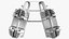 Dumbbells 8K PBR Textures