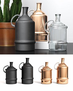 MADAM STOLTZ Bottle Vases