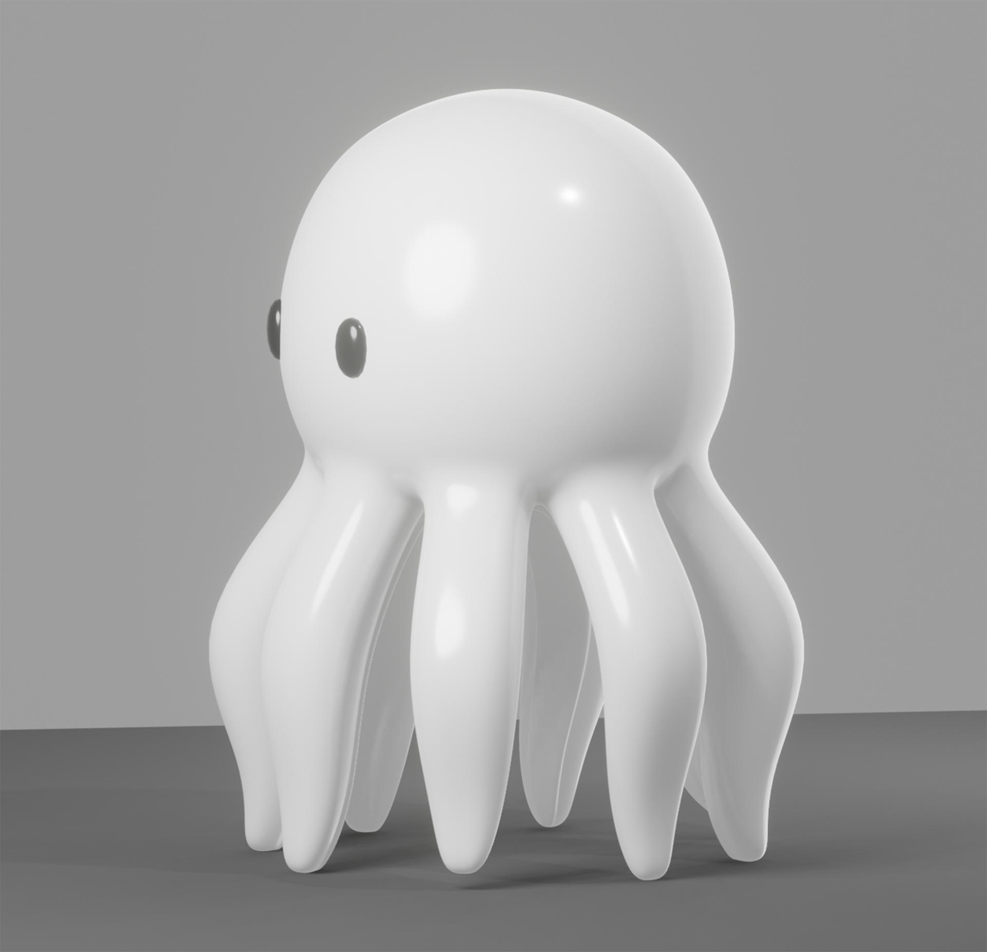 modelo 3d Little Octopus - Low-Poly - TurboSquid 2000052