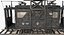 Voiture de réparation de tram antique