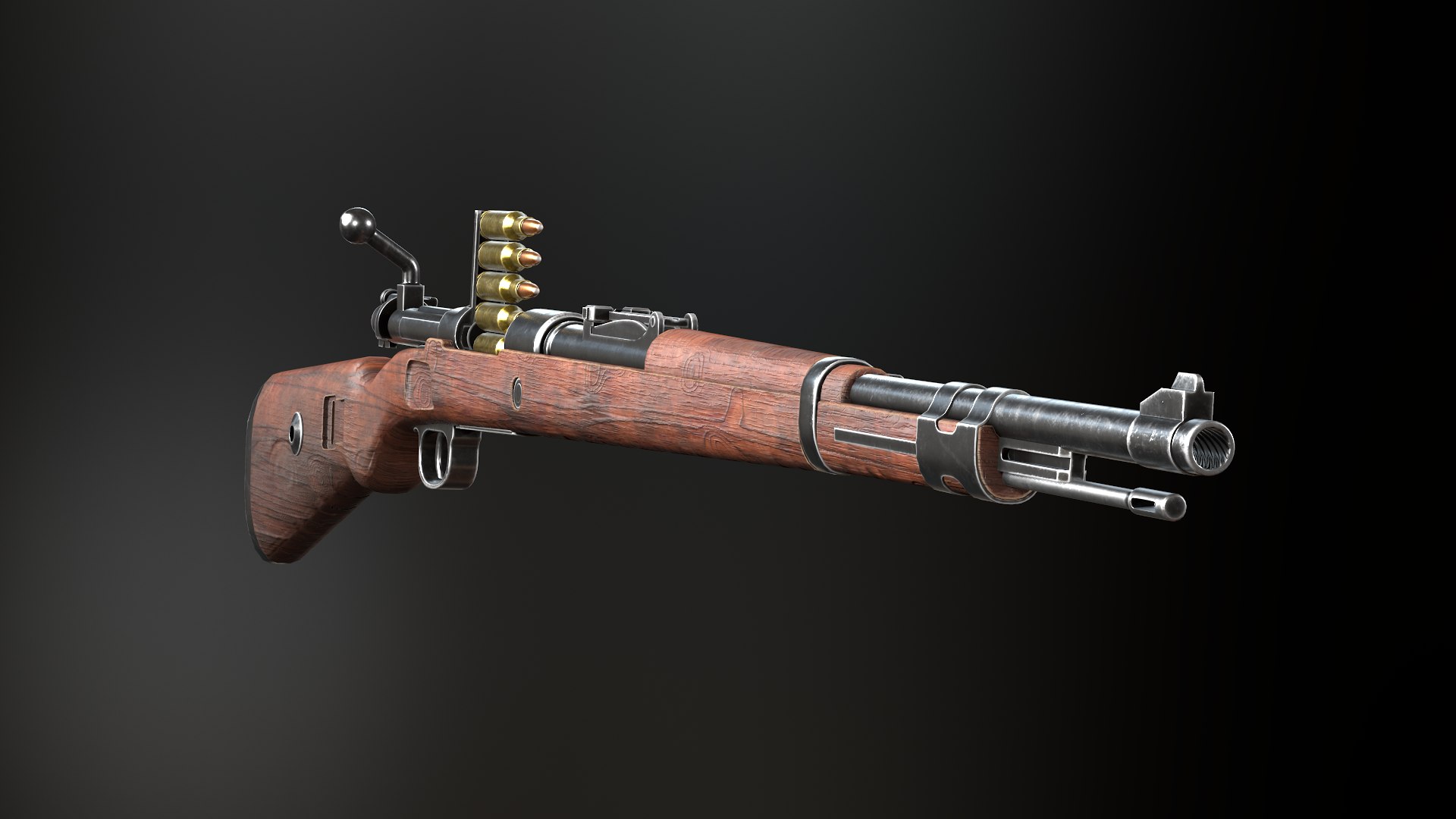 Kar98k Model - TurboSquid 1988206