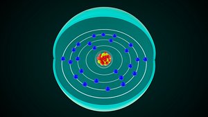 3D Manganese Chemical Element model