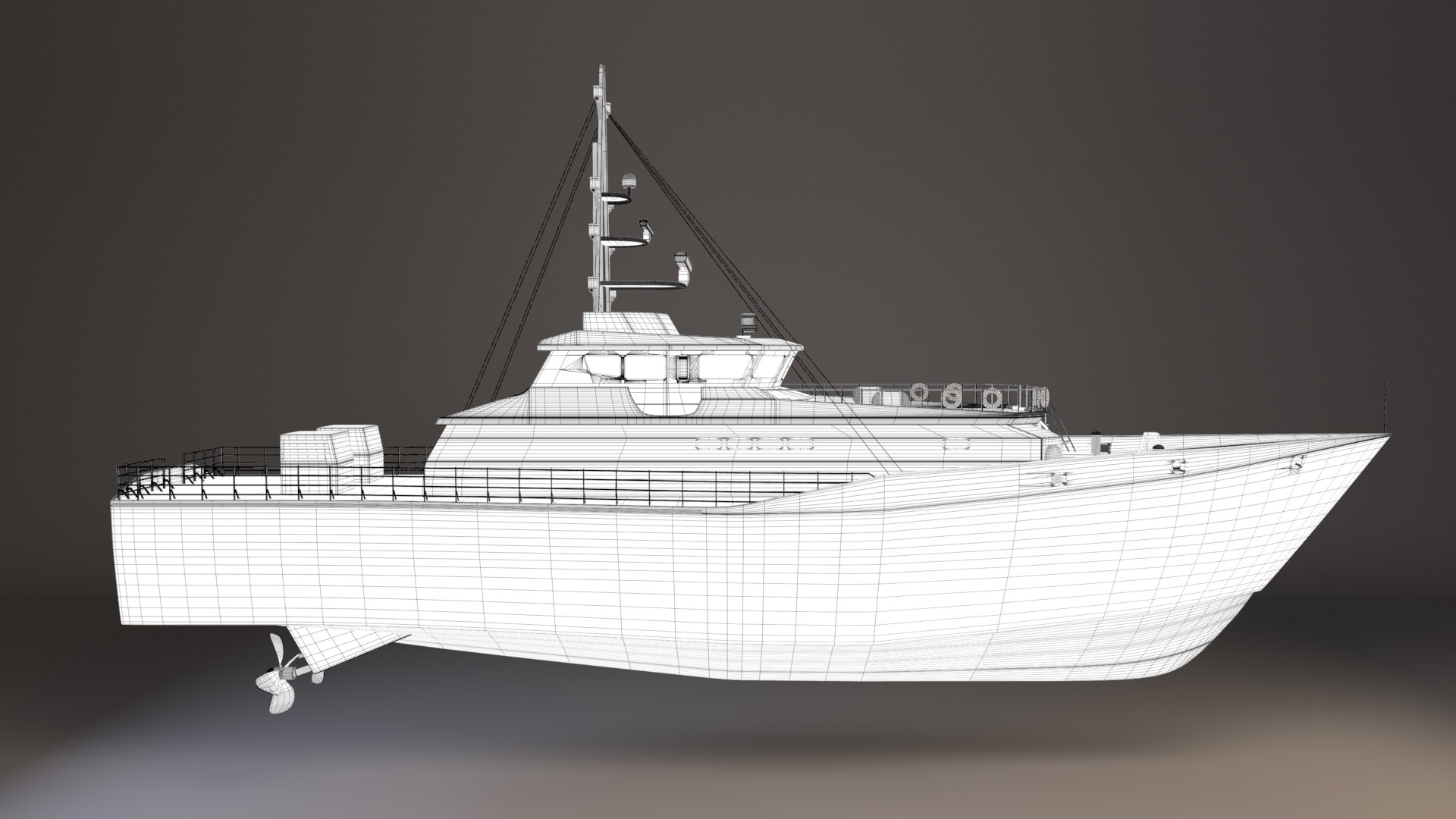 3D Model Military Boat - TurboSquid 1315210