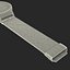 Huawei Watch Metal Band 3D Model