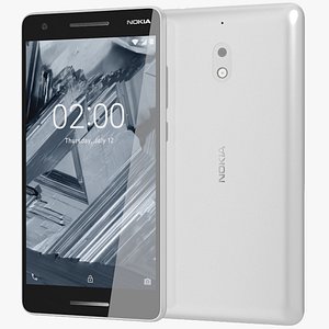3D realistic nokia 2 1 model