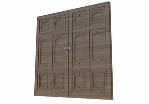 Ottoman Style Islamic Mosque Wood Door