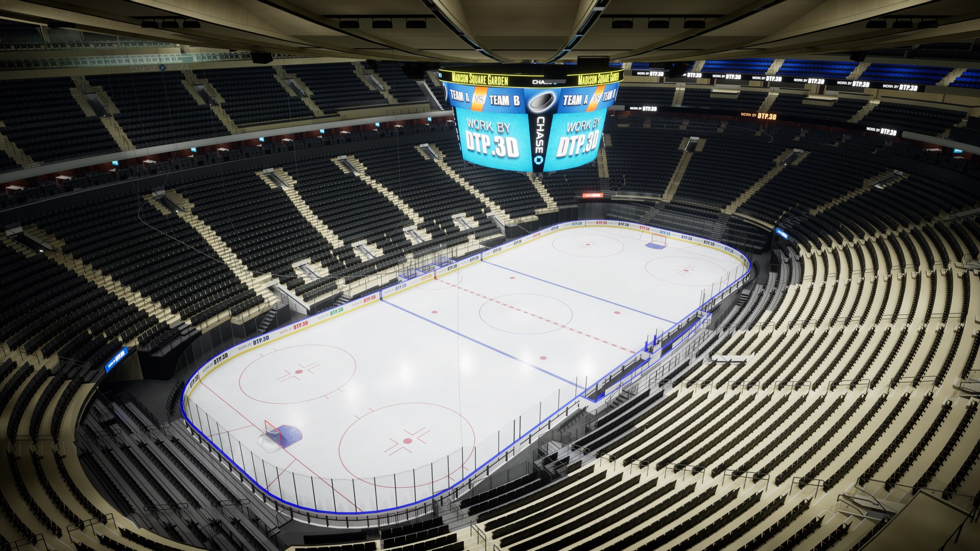 3D MSG Arena Hockey UE5 - TurboSquid 1962922
