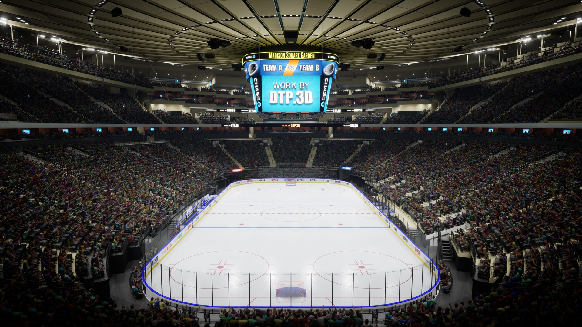 3D MSG Arena Hockey UE5 - TurboSquid 1962922