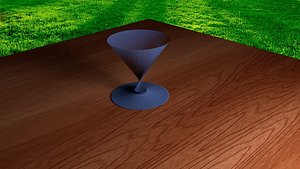 3d glass model