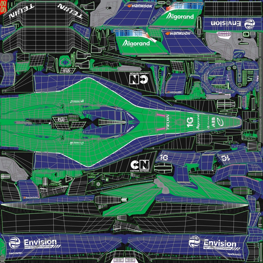 Envision Racing Formula E Team 2025 Gen3 Evo Race Car 3D https://p.turbosquid.com/ts-thumb/1R/HdChF7/31/diffuse_uv/jpg/1730566220/1920x1080/fit_q87/164db8811fc1384925d3c0d05dc4b209616dfab1/diffuse_uv.jpg