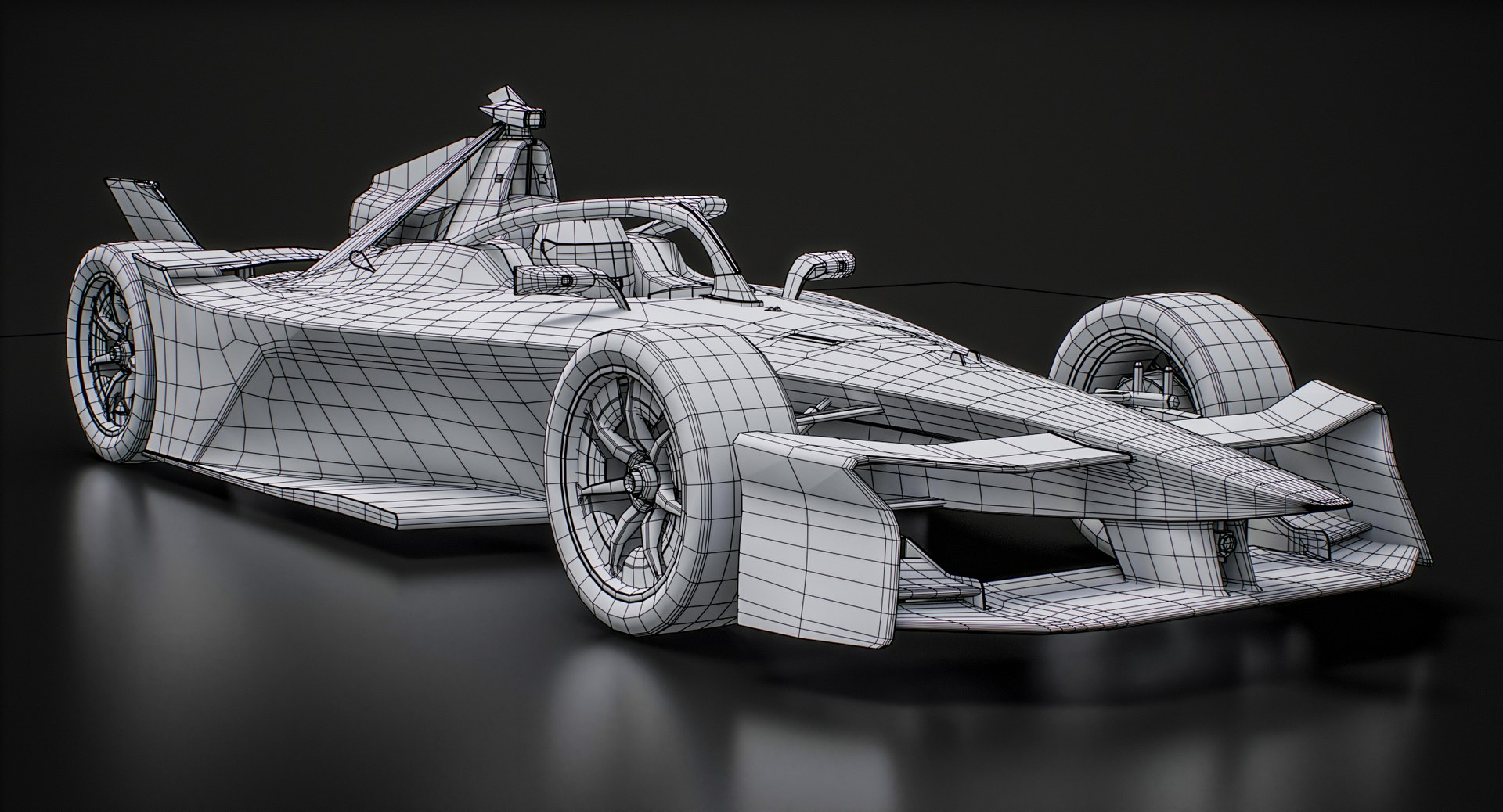 Envision Racing Formula E Team 2025 Gen3 Evo Race Car 3D - TurboSquid ...