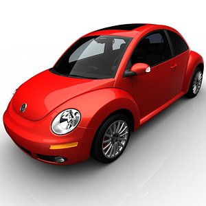 3d model volkswagen beetle r-line