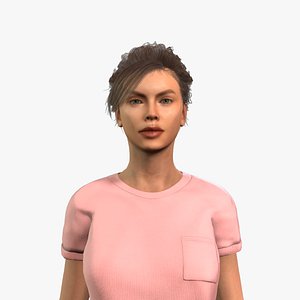 High Quality 3D Female Model