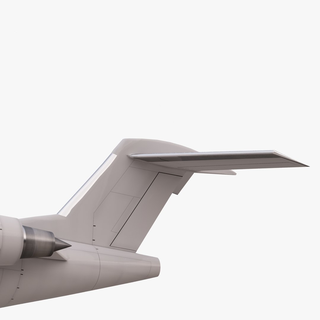 3d Bombardier Crj-900 Model
