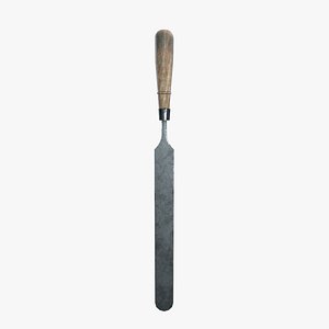 3D Medieval Chisels 08 model