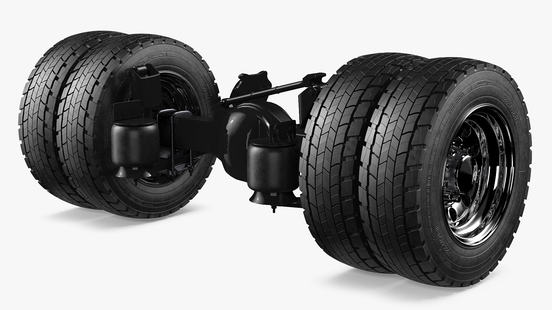 Heavy Duty Truck Rear Axle Model - TurboSquid 1606962
