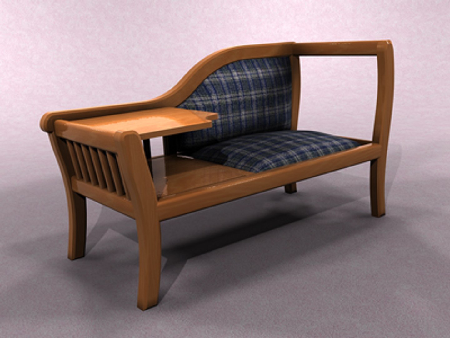 3d Model Table Phone