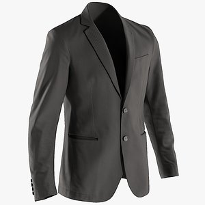 3D realistic men s blazer