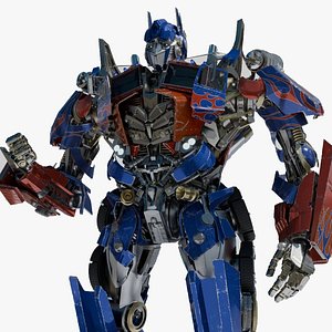Optimus Prime DOTM 3D model